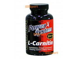 Power System L-Carnitin Tabs (80 жевательные таблетки)