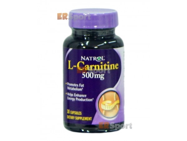 Natrol L-Carnitine 500 mg (30 табл)