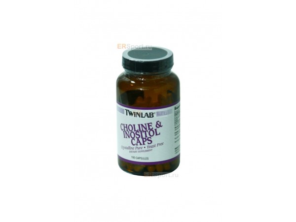 Twinlab Choline & Inositol Caps (500 мг)
