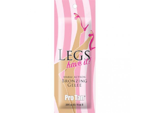 Legs have it! Warm Action Bronzing Gelee