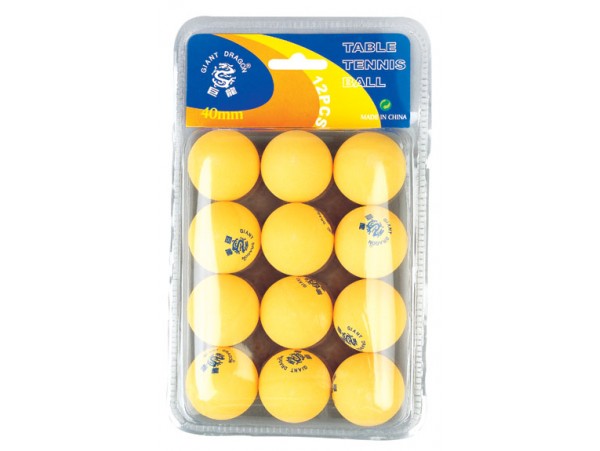 Мячи для настольного тенниса, 12 штук